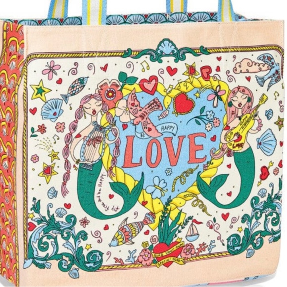 BRIGHTON Mermaid Fashionista Siren’s Song Tote NWT